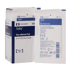Non Adherent Dressing Telfa Ouchless 3 X 6 Inch Sterile 1 per Pack