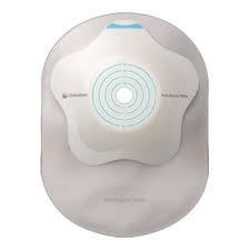 Ostomy Pouch SenSura Mio Concave One-Piece System 8-1/2 Inch Length, Maxi Concave, Pre-Cut 1-9/16 Inch Stoma Closed End