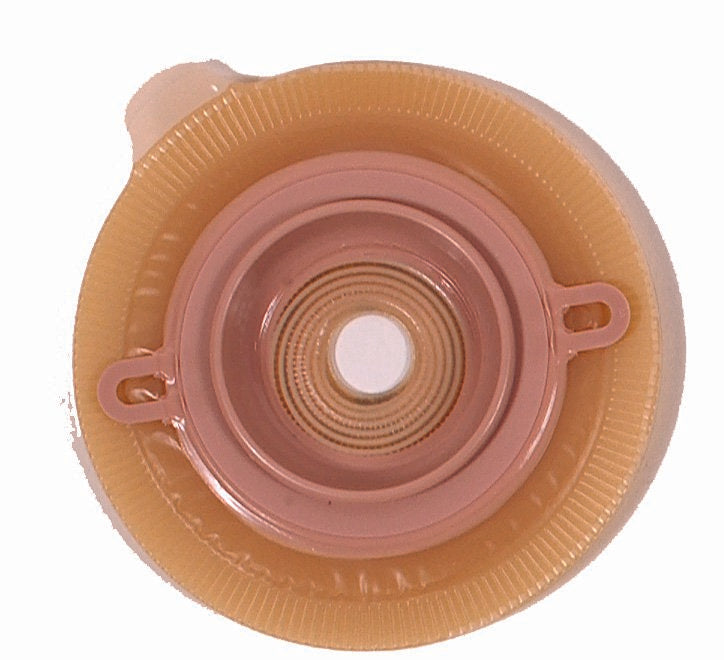 Ostomy Barrier Assura2 Trim to Fit, Standard Wear Pectin Based Adhesive 50 mm Flange Red Code System Synthetic Resin 3/8 to 1 3/4 Inch Opening