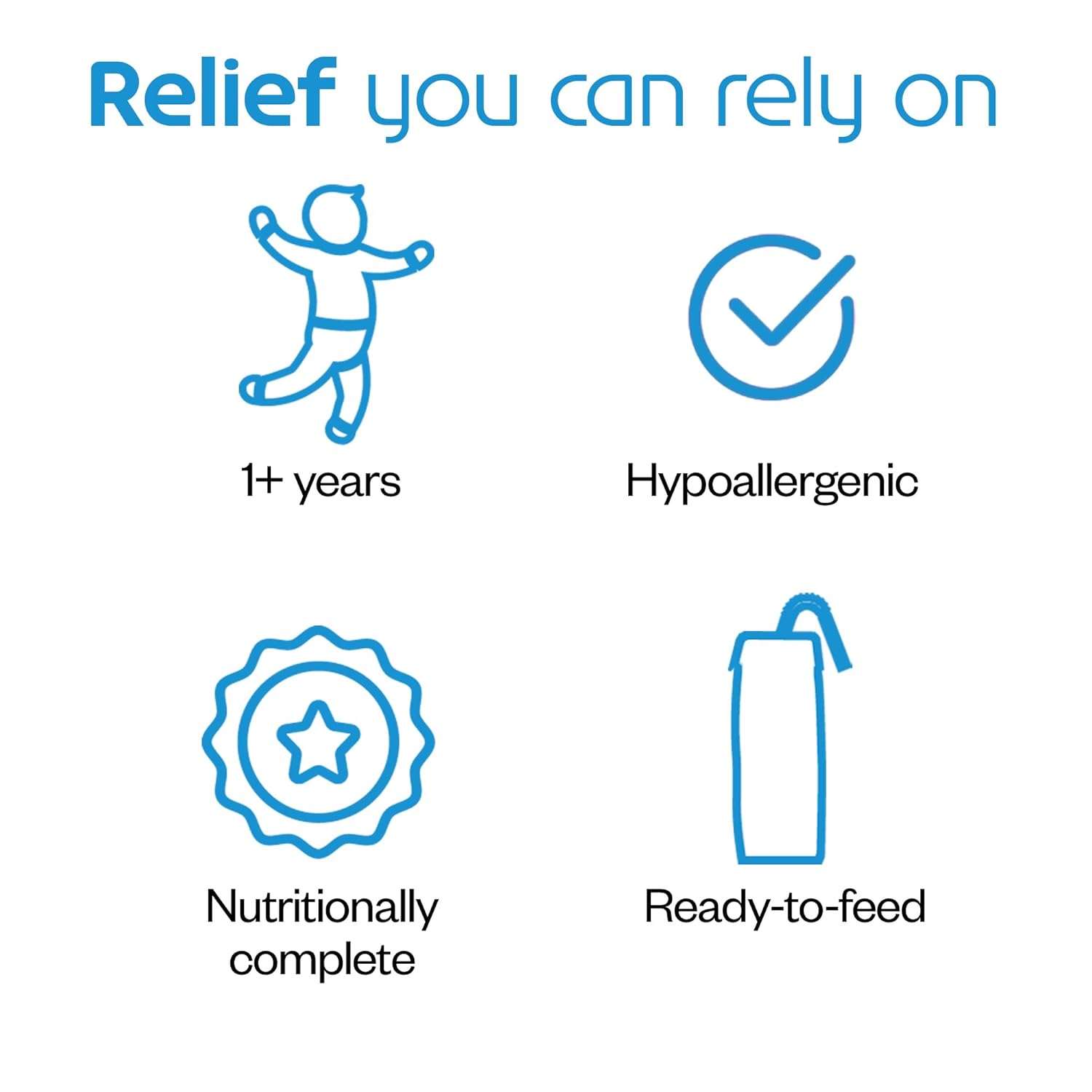 nutricia neocate splash liquid dietary management of cow milk allergy vanilla neocate splash pediatric oral supplement mk1197390ea