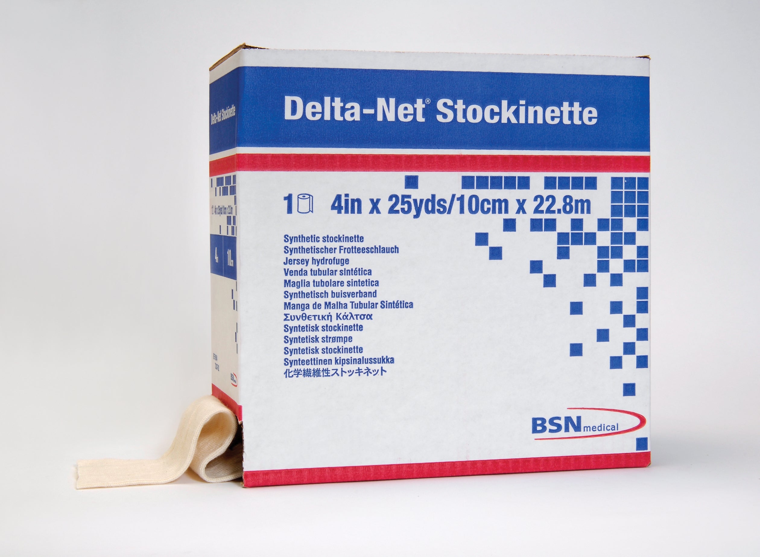 Stockinette Tubular Delta Net 2 Inch X 25 Yard Synthetic NonSterile