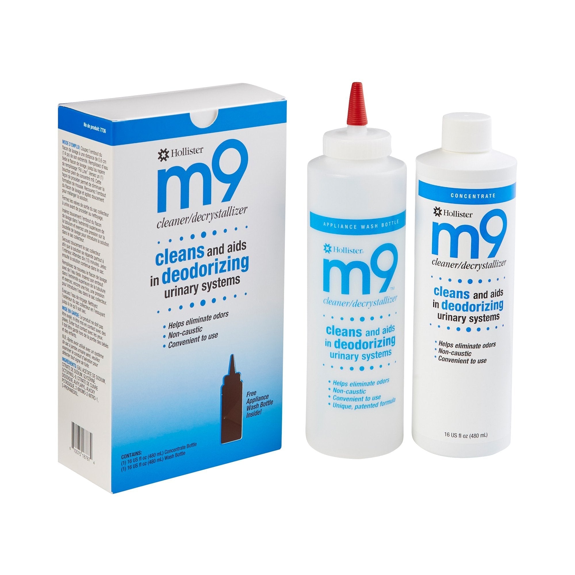 Urinary Drainage System Cleaner/Decrystallizer m9 16 oz.