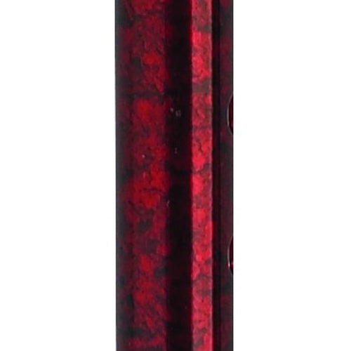 Offset Cane Alum W/gel Grip Red Crackle All Care Store