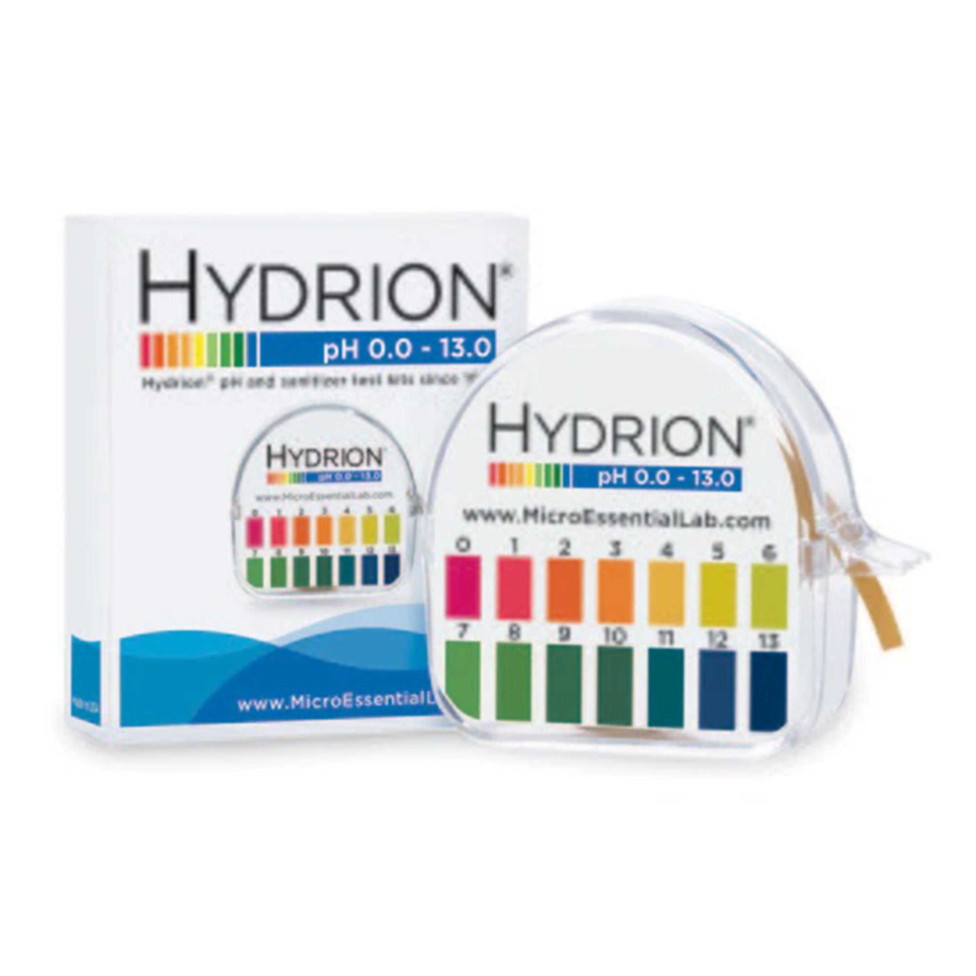 pH Paper in Dispenser Hydrion Insta-Chek 0 to 13.0