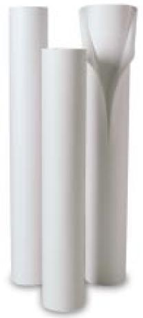 Table Paper Tidi Choice 14 Inch Width 125 Foot Length White Crepe