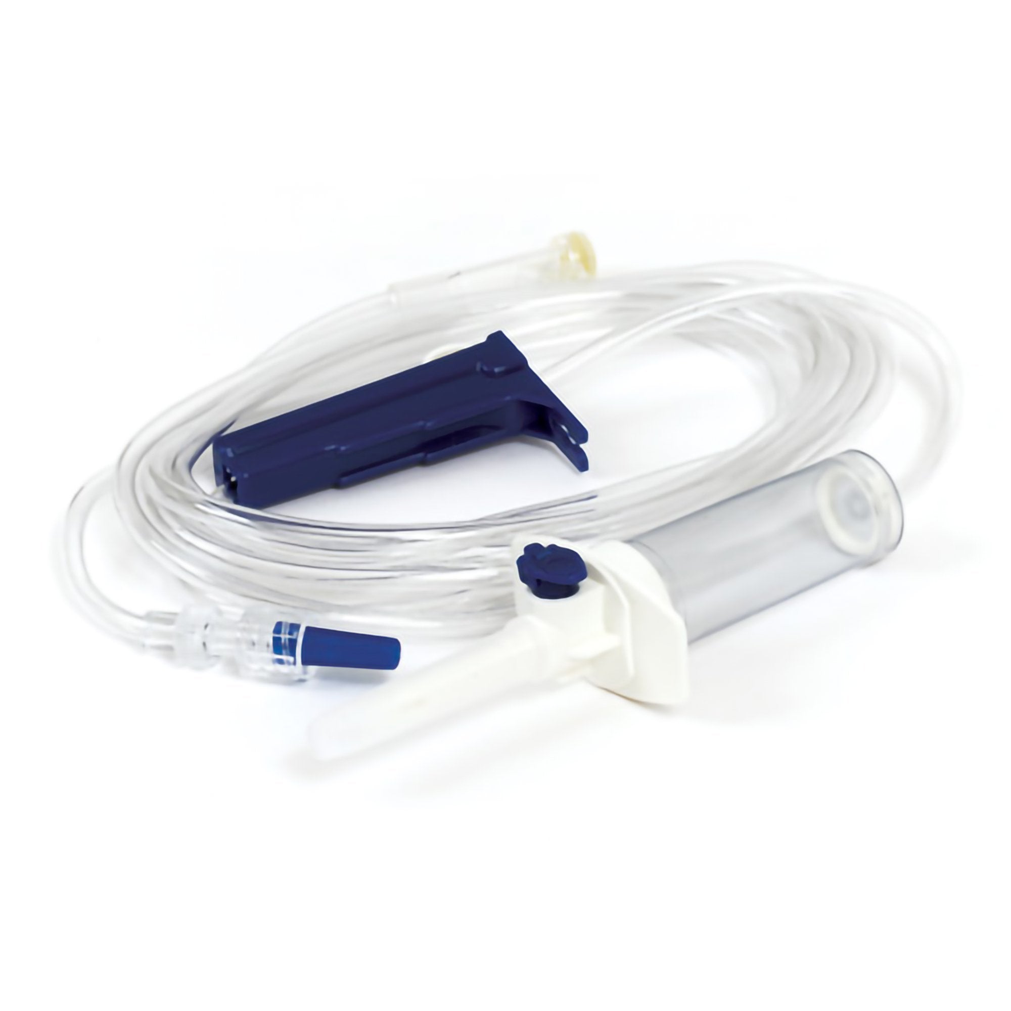 Primary IV Administration Set TrueCare Gravity 1 Port 20 Drops / mL Drip Rate 15 Micron Filter 92 Inch Tubing Solution Without Flow Regulator