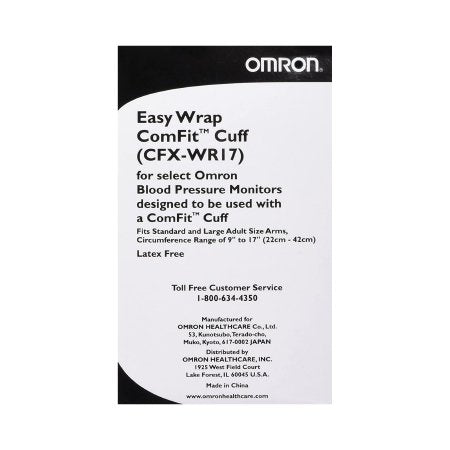 omron easy wrap comfit cuff omron reusable blood pressure cuff mk922151ea