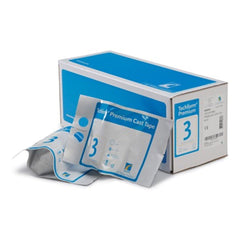 One Side Padded Splint Roll TechForm Ortho Roll 5 Inch X 15 Foot Fiberglass White