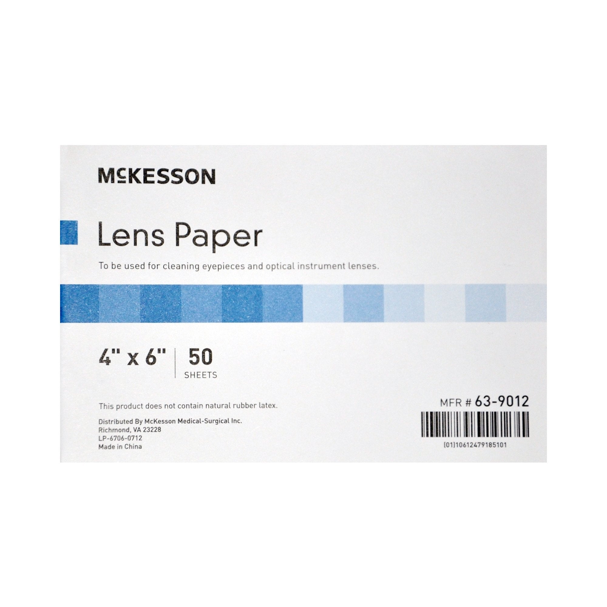Optical Lens Cleaning Paper McKesson For Microscope Eyepieces and Lenses