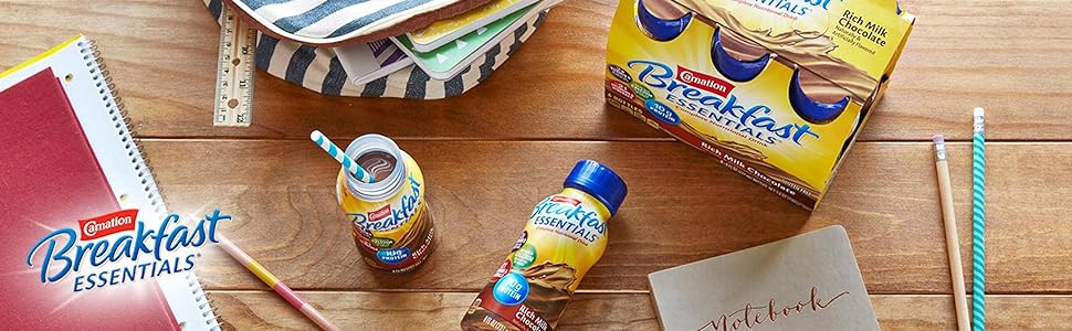 oral supplement carnation breakfast essentials french vanilla flavor powder 1 26 oz individual packet packaging type box