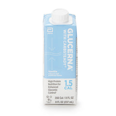 Oral Supplement Glucerna 1.5 Cal Vanilla Flavor Liquid 8 oz. Reclosable Carton