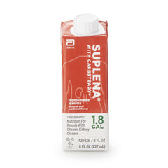 Oral Supplement Suplena with Carbsteady Vanilla Flavor Liquid 8 oz. Reclosable Carton