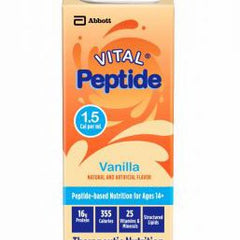 Oral Supplement Vital Peptide 1.5 Cal Vanilla Flavor Liquid 8 oz. Reclosable Carton