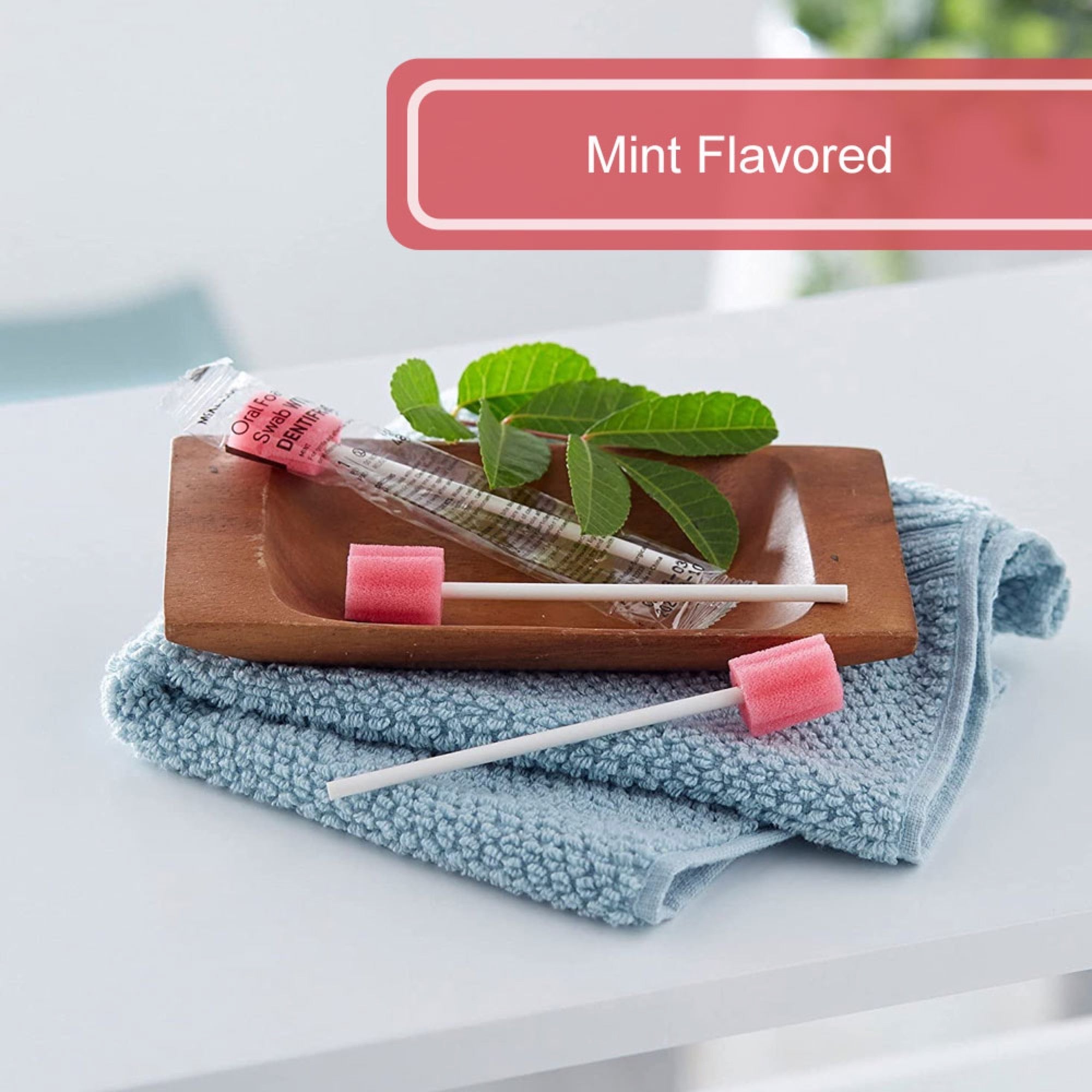 oral swab mckesson dentifrice foam tip 1 per pack packaging type box