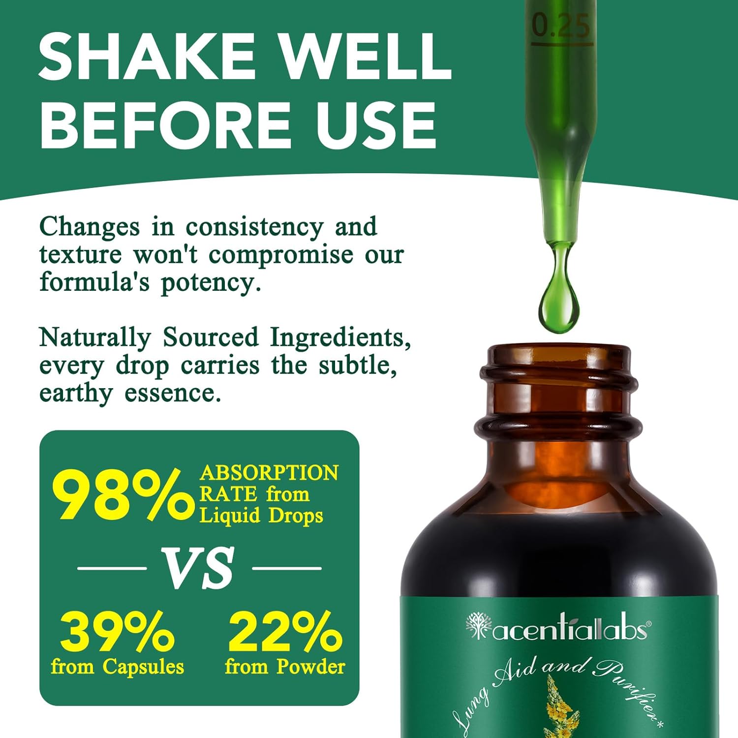 organic mullein leaf tincture no additives mullein extract drops 2 fl oz 60ml