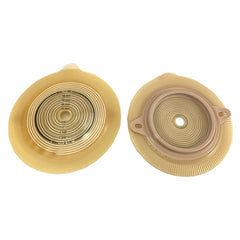 Ostomy Barrier Assura2 Trim to Fit, Extended Wear Double Layer Adhesive 60 mm Flange Blue Code System 3/8 2 1/4 Inch Opening