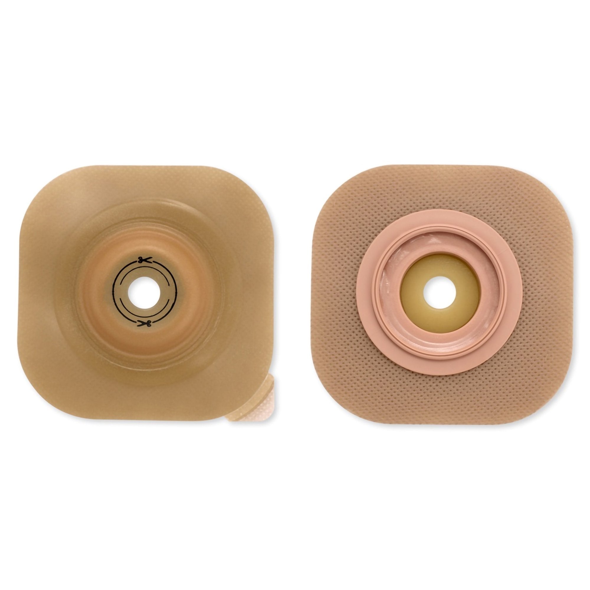 Ostomy Barrier CeraPlus New Image Trim to Fit, Extended Wear Adhesive without Tape 57 mm Flange Up to 1 1/2 Inch Opening