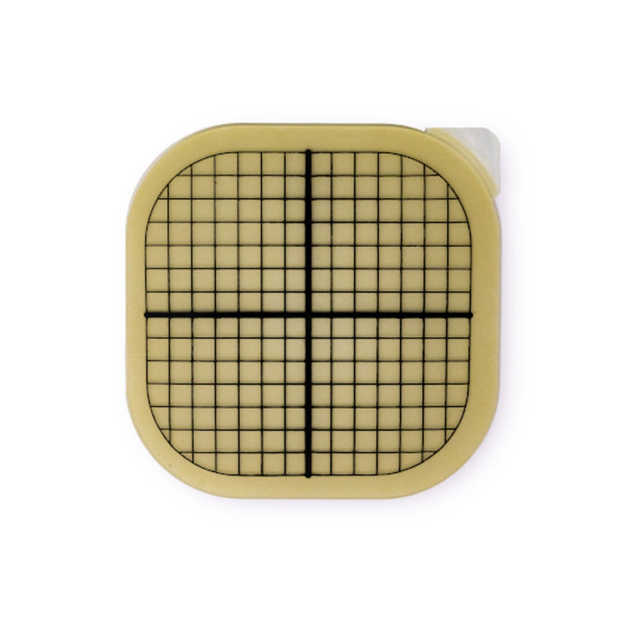 ostomy barrier ceraplus trim to fit extended wear hydrocolloid up to 3 1 2 inch opening 4 x 4 inch