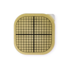 ostomy barrier ceraplus trim to fit extended wear hydrocolloid up to 3 1 2 inch opening 4 x 4 inch