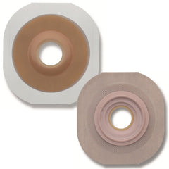 Ostomy Barrier FlexTend Precut, Extended Wear Adhesive Tape 57 mm Flange Red Code System Hydrocolloid 1 1/4 Inch Opening