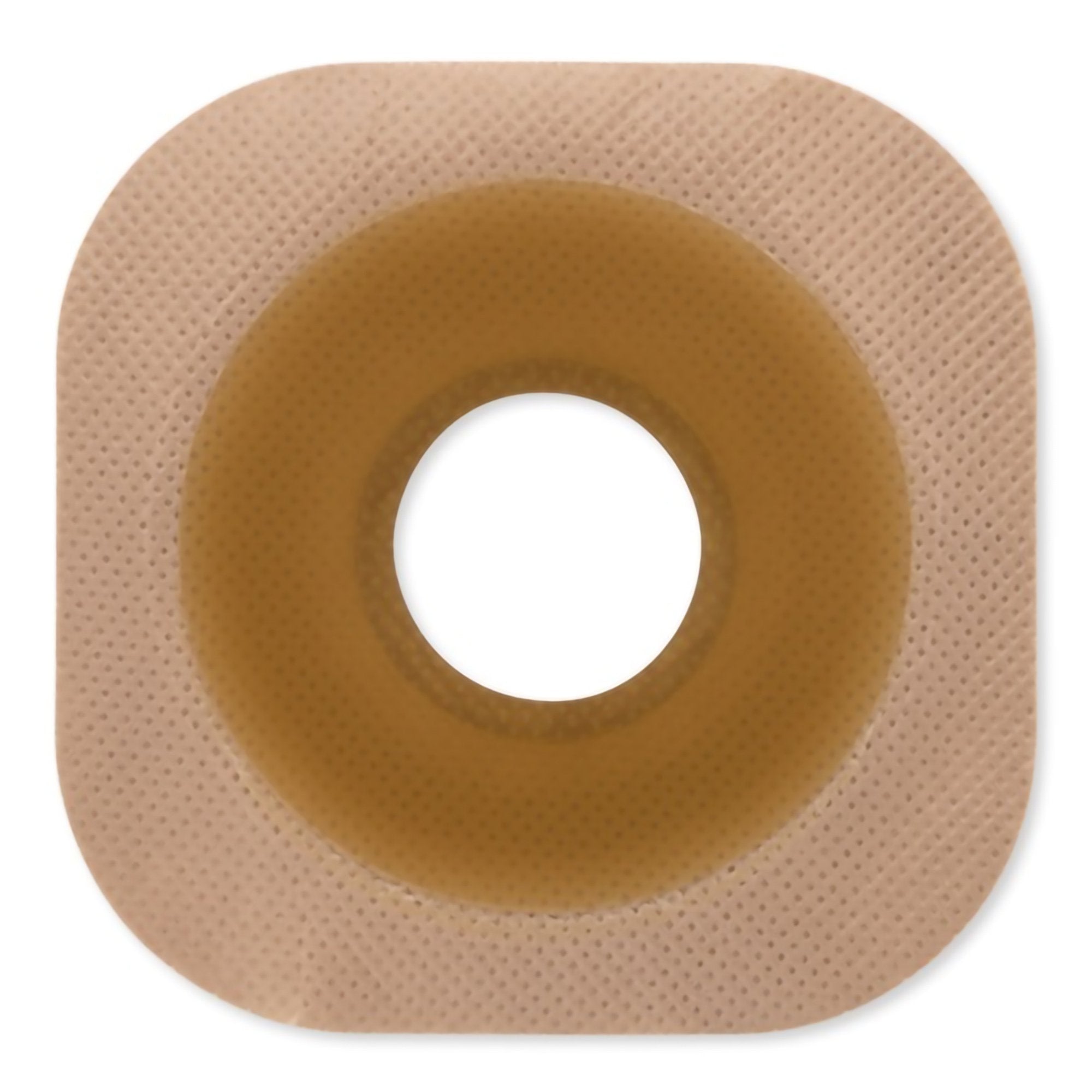 Ostomy Barrier New Image Flextend Precut, Extended Wear Adhesive Tape 57 mm Flange Red Code System 1 3/4 Inch Opening