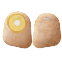 Ostomy Pouch Premier One Piece System 7 Inch Length Flat, Trim To Fit 5/8 to 2 1/8 Inch Stoma Closed End