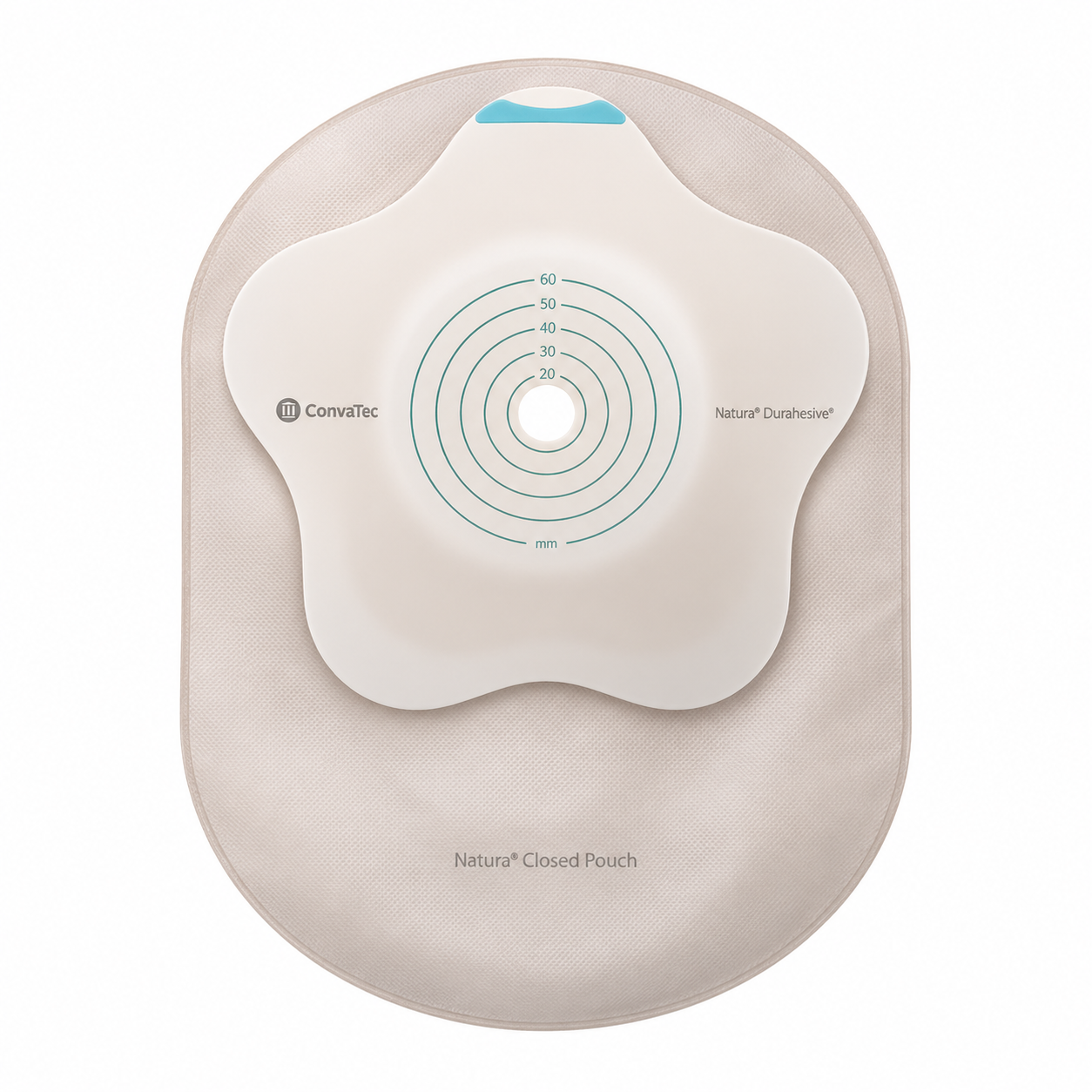 Ostomy Pouch SenSura Mio Concave One-Piece System 8-1/2 Inch Length, Maxi Concave, Pre-Cut 1-9/16 Inch Stoma Closed End | 10/Box