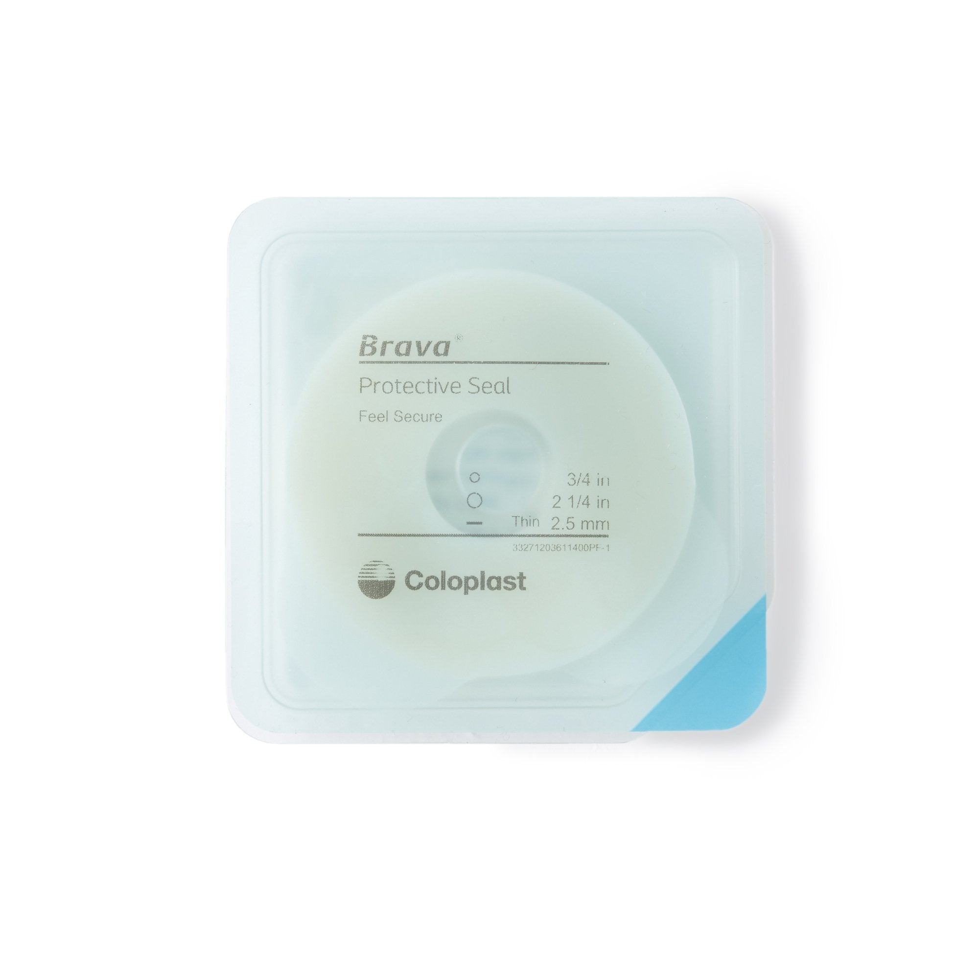 Ostomy Seal Brava Thin 3/4 Inch (18mm) Stoma 2 1/4 Inch (57 mm)