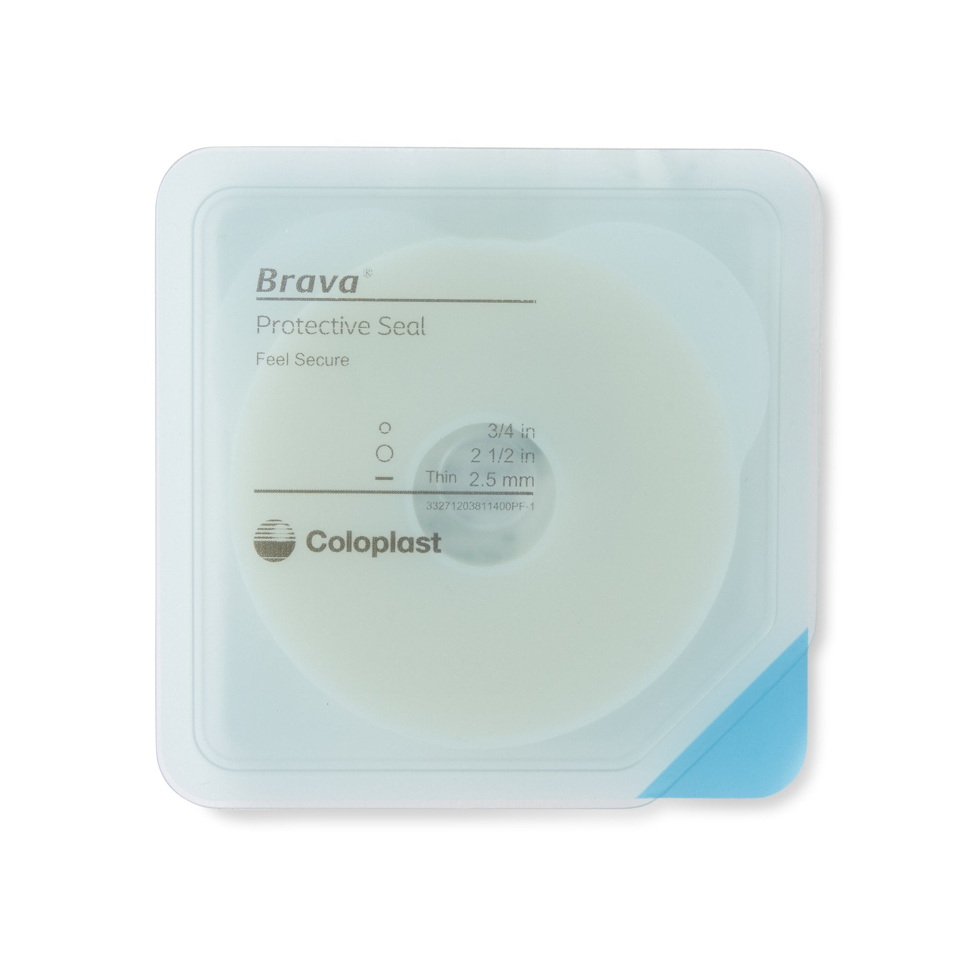 Ostomy Seal Brava Thin 3/4 Inch (18mm) Stoma 2 1/2 Inch (64mm)