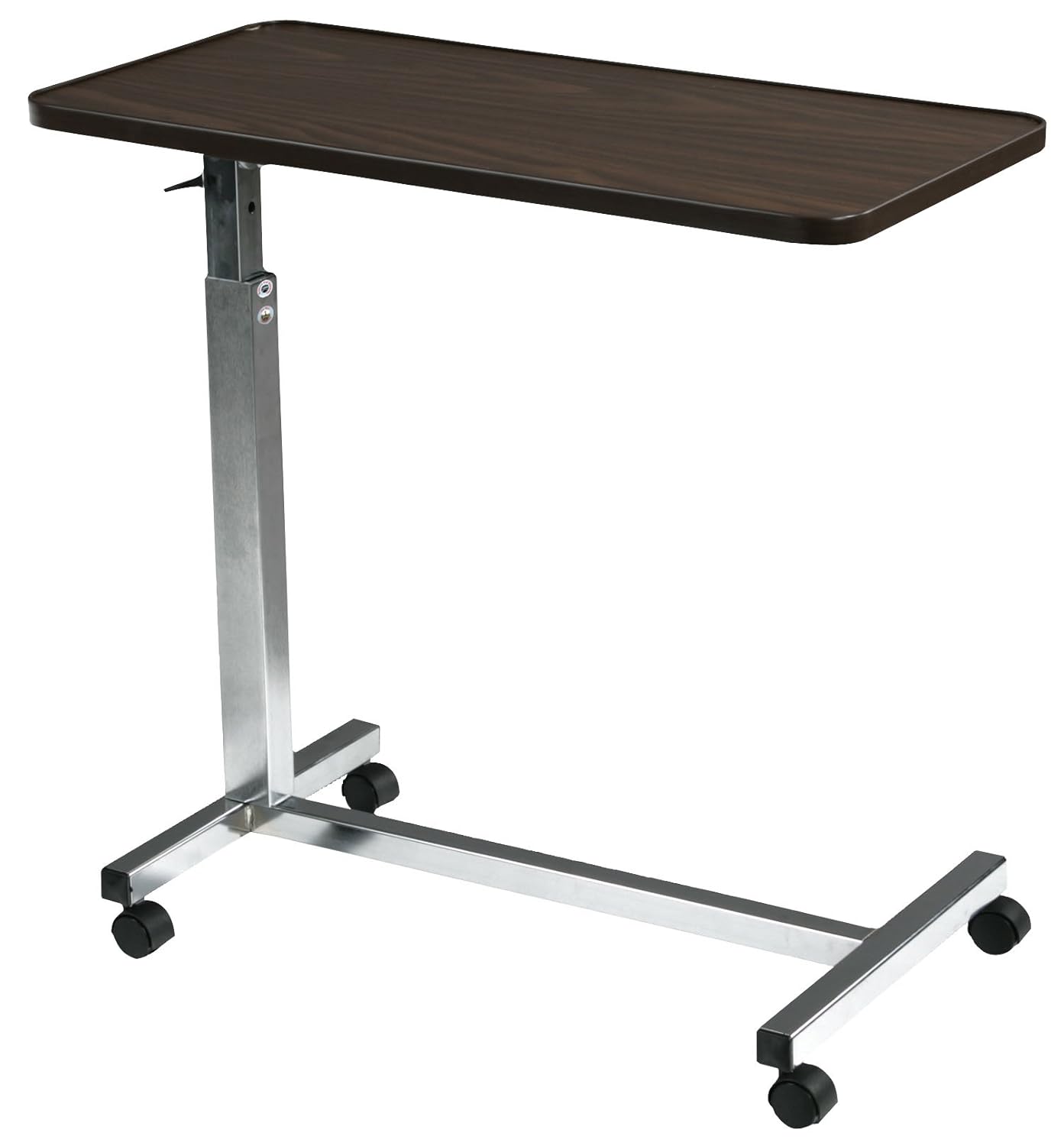 overbed table non tilt w chrome finish 30 x15
