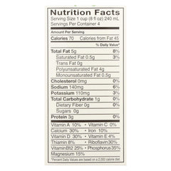 pacific natural foods hemp original unsweetened case of 12 32 fl oz