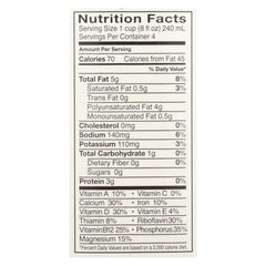 pacific natural foods hemp vanilla unsweetened case of 12 32 fl oz