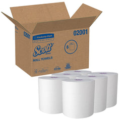 Hand Drying Solution with Scott Paper Towel