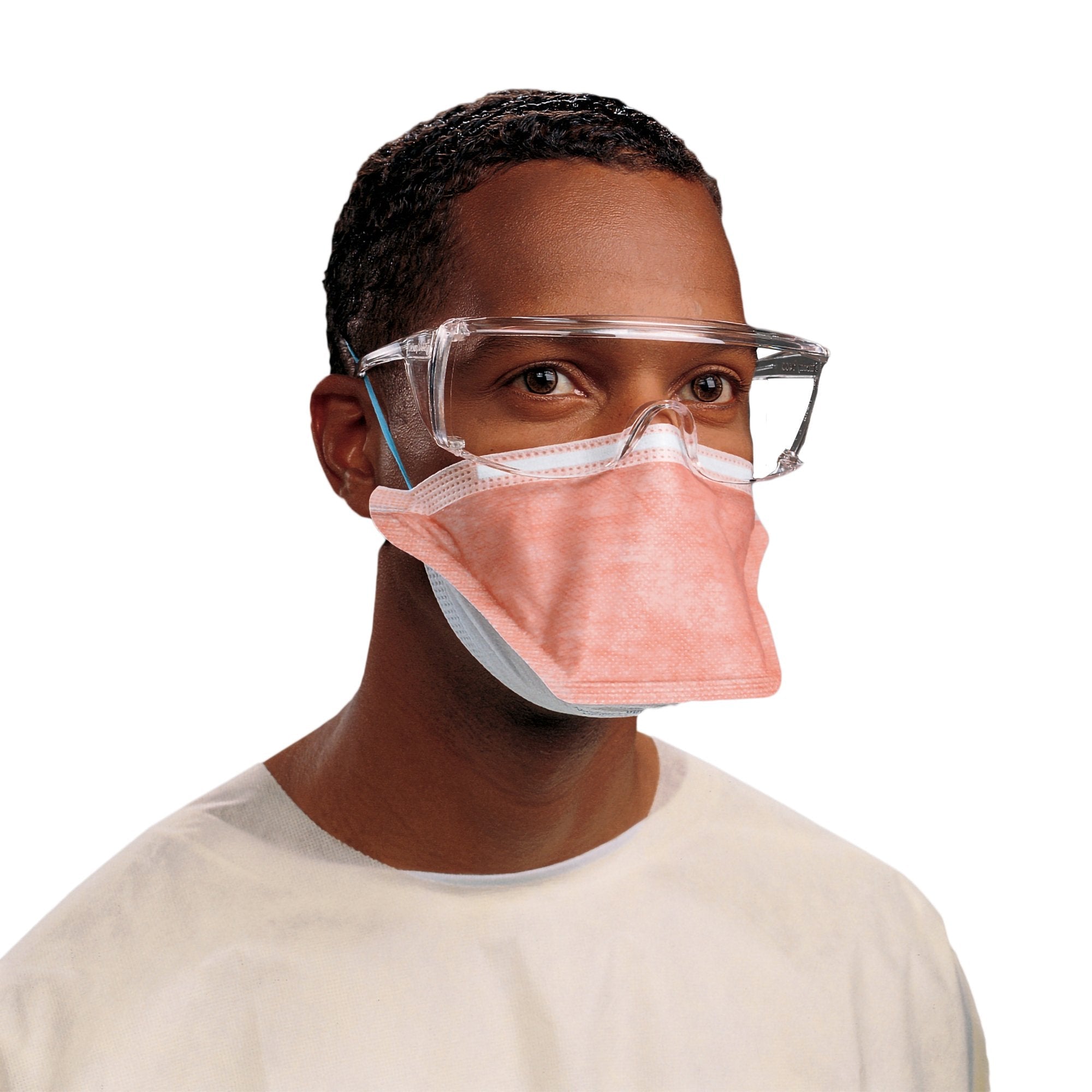 Particulate Respirator / Surgical Mask FluidShield Medical N95 Not Rated Elastic Strap One Size Fits Most
