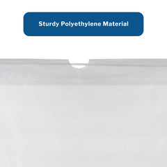 patient belongings bag mckesson 4 x 20 x 20 inch polyethylene drawstring closure white packaging type each