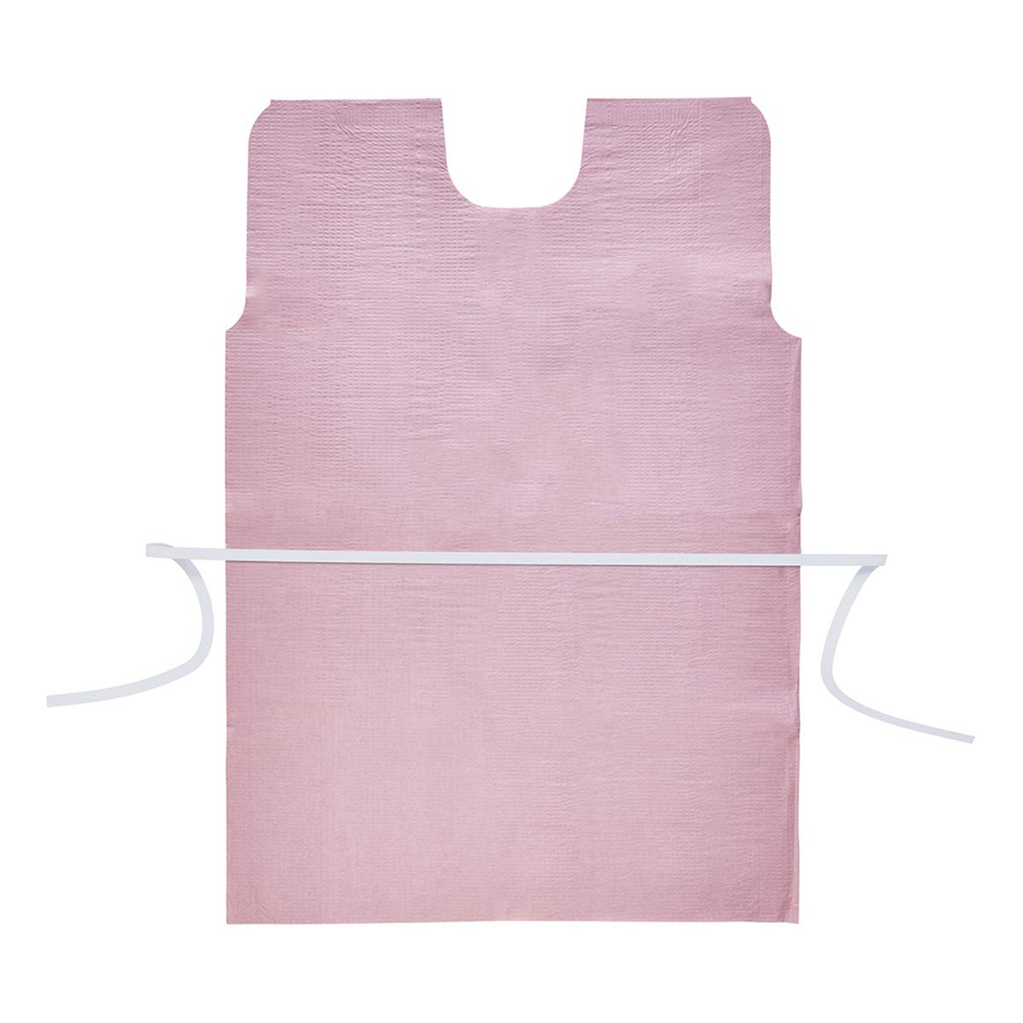 Patient Exam Gown One Size Fits Most Mauve Disposable