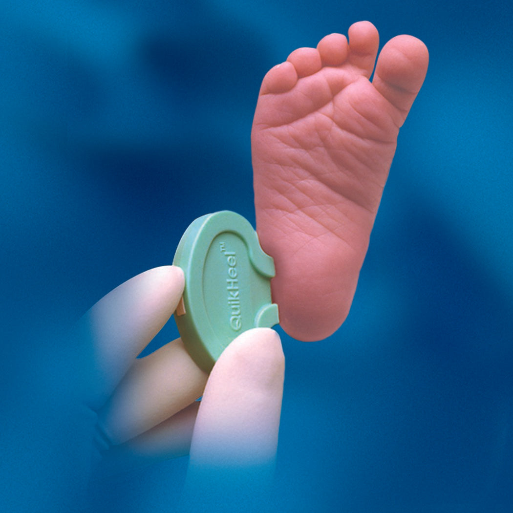 Pediatric Lancet BD Microtainer 2.5 mm Blade Retractable Push Button Activation Heel