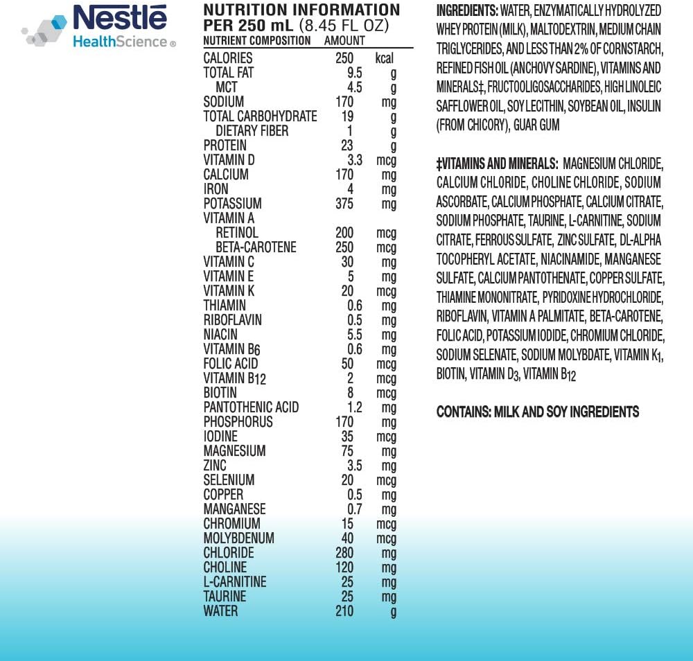 peptamen intense vhp peptide based formula 8 45 ounce tetra prisma peptamen intense vhp tube feeding formula mk1006576ea