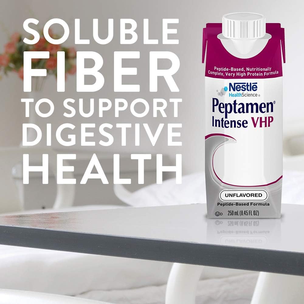 peptamen intense vhp peptide based formula 8 45 ounce tetra prisma peptamen intense vhp tube feeding formula mk1006576ea