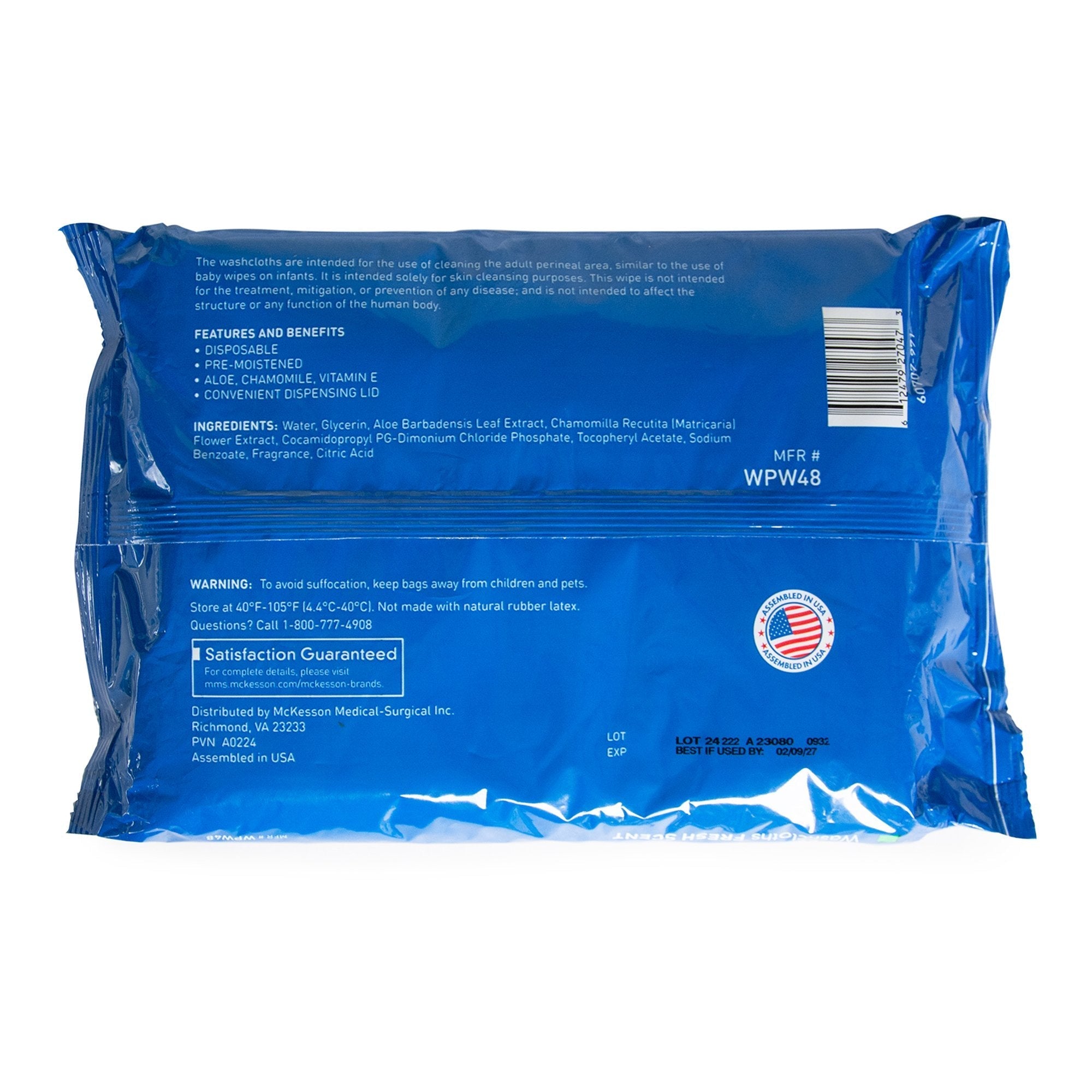 personal cleansing wipe staydry® soft pack scented 100 count 3