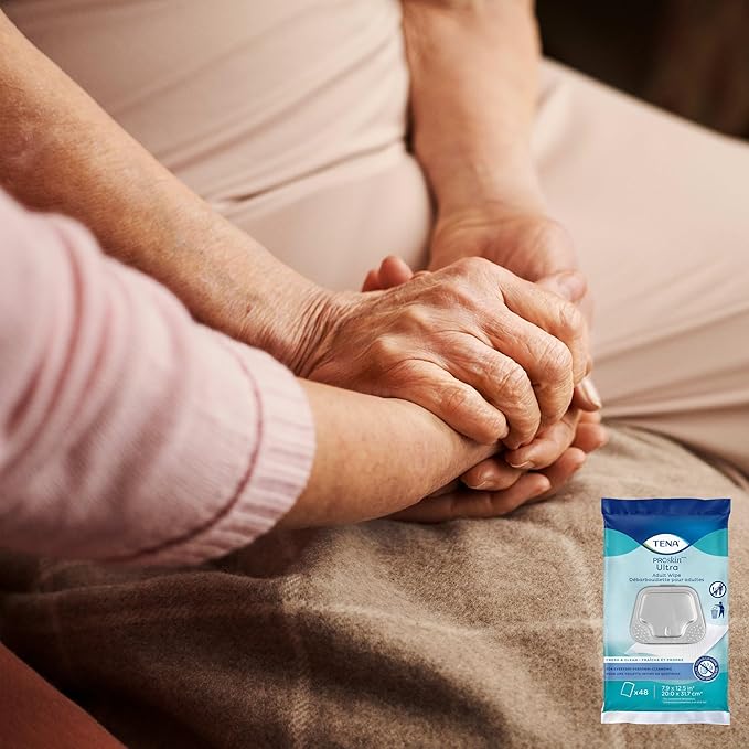 personal cleansing wipe tena proskin ultra soft pack unscented 48 count packaging type case