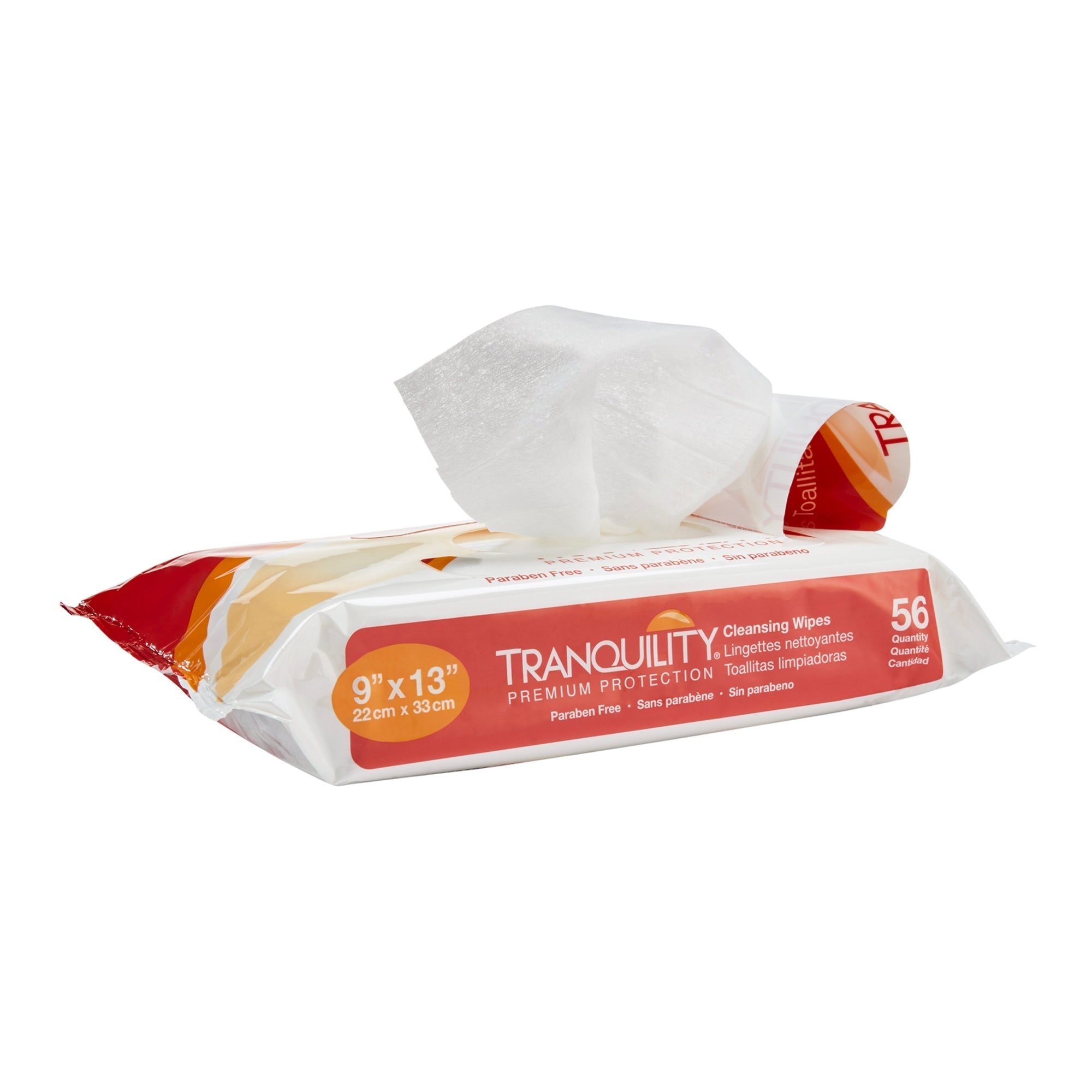 personal cleansing wipe tranquility soft pack scented 56 count packaging type case