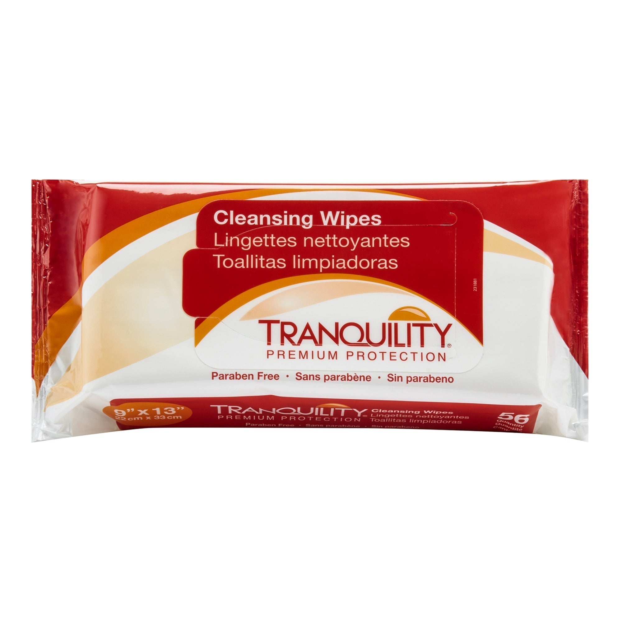 personal cleansing wipe tranquility soft pack scented 56 count packaging type case