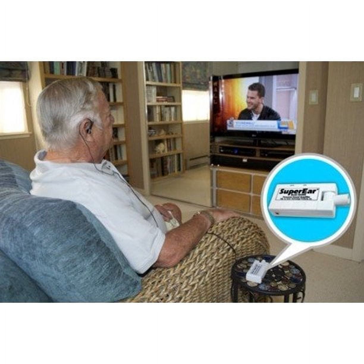 personal sound amplifier superear 3 4 x 2 x 3 inch