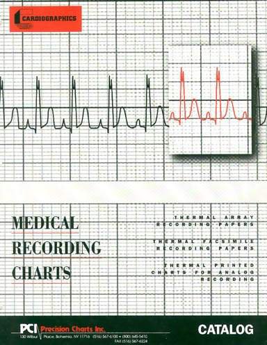 Recording Chart Paper Philips Roll Black Grid