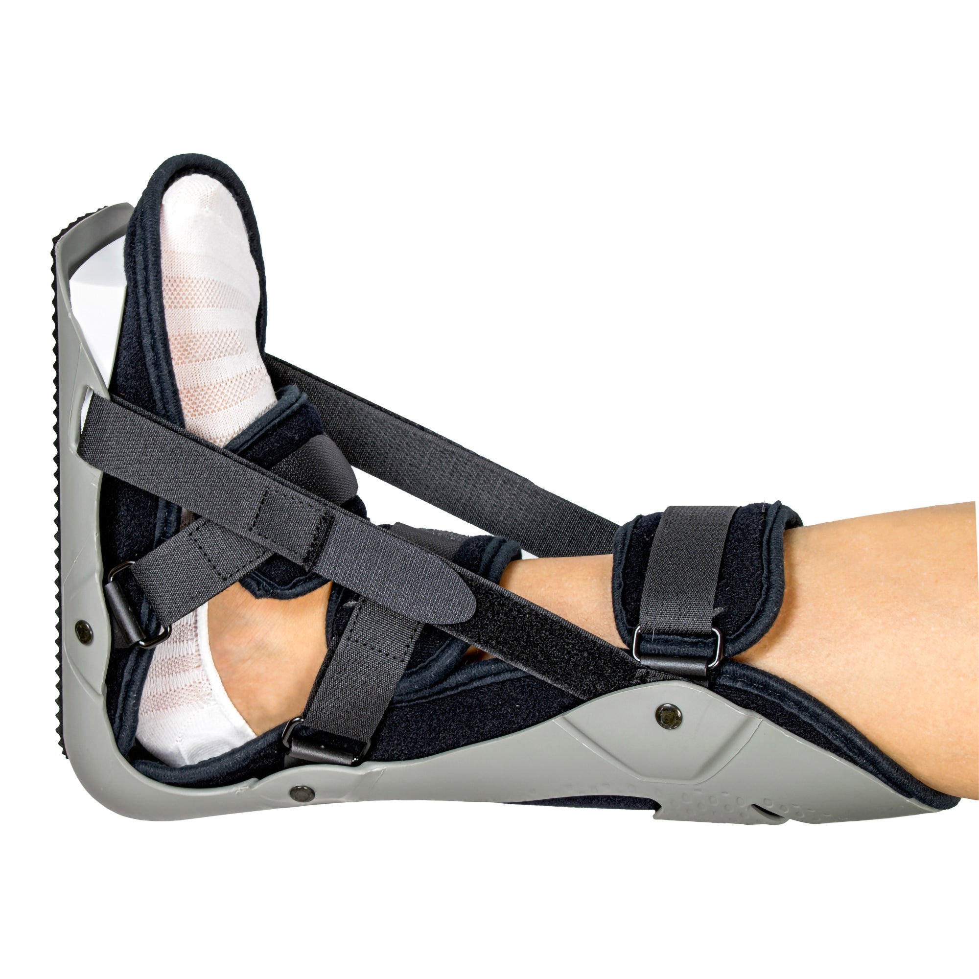 plantar fasciitis night splint mckesson small hook and loop closure male 6 and under female 7 and under foot packaging type each