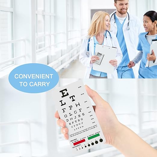 pocket eye test chart