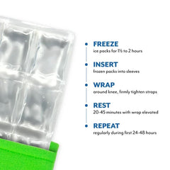 polar ice cold pack with wrap for knee standard size polar ice cold pack with wrap mk1106916ea