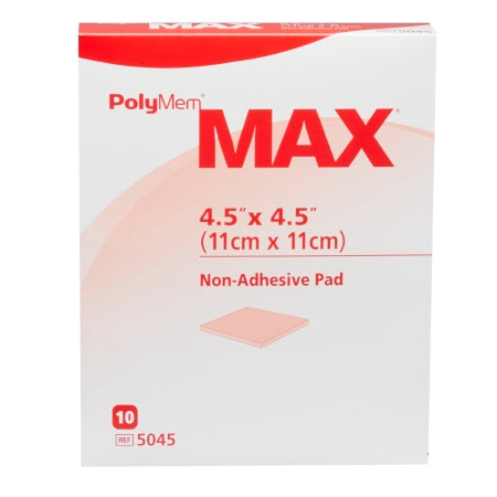 polymem max nonadhesive without border foam dressing 4 x 4 inch polymem max foam dressing mk481320bx