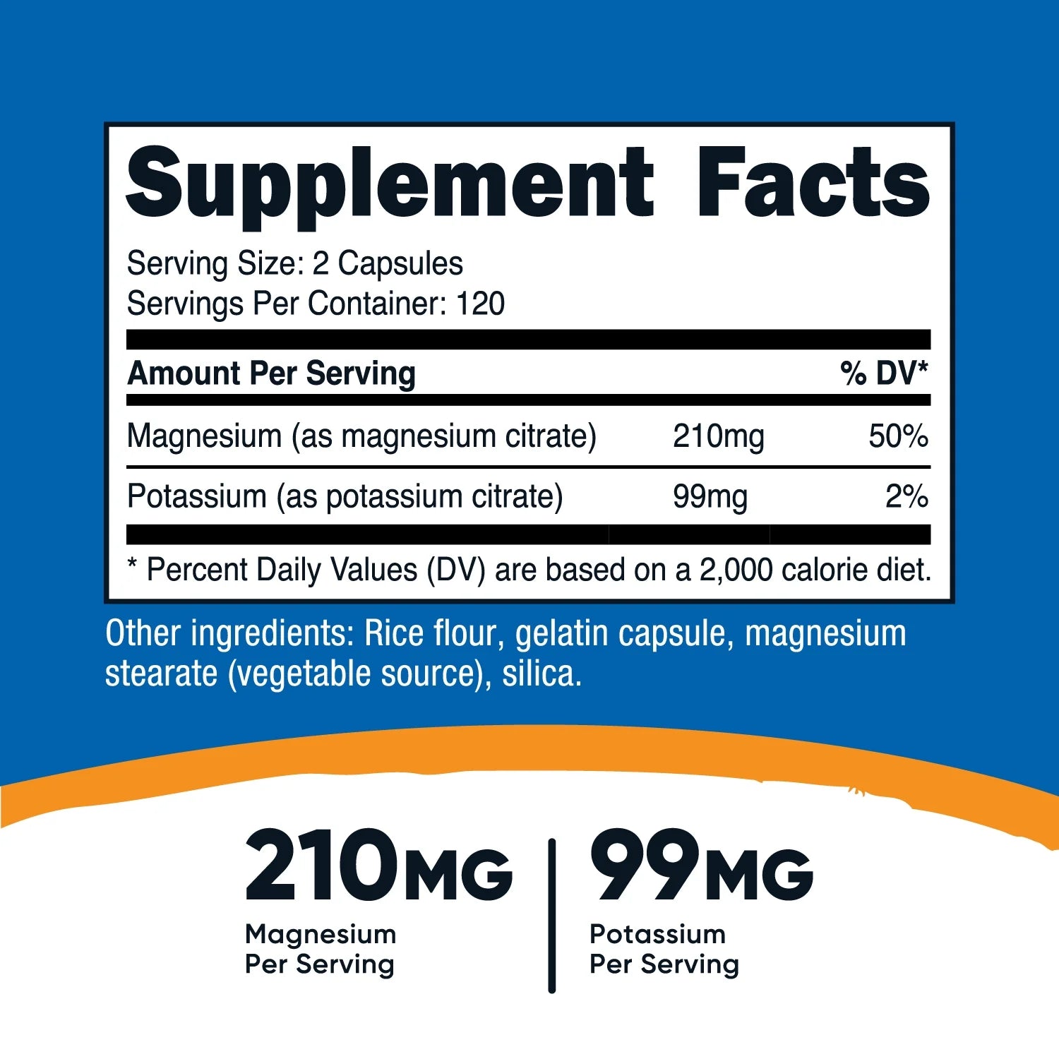 Potassium (99 Mg) Magnesium (210 Mg) Citrates, 240 Capsules Supplement